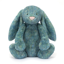 Jellycat -  Bashful kanin Luxe - Azure - stor 51 cm